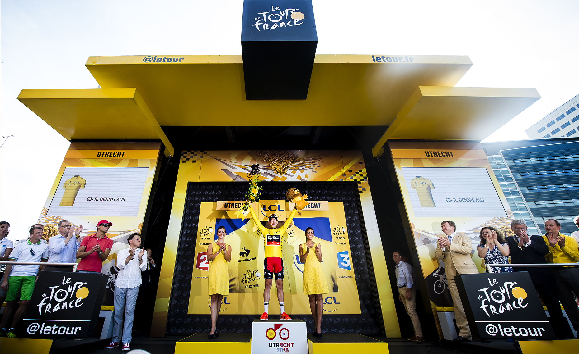 King Willem-Alexander at Grand Depart de Tour de France 